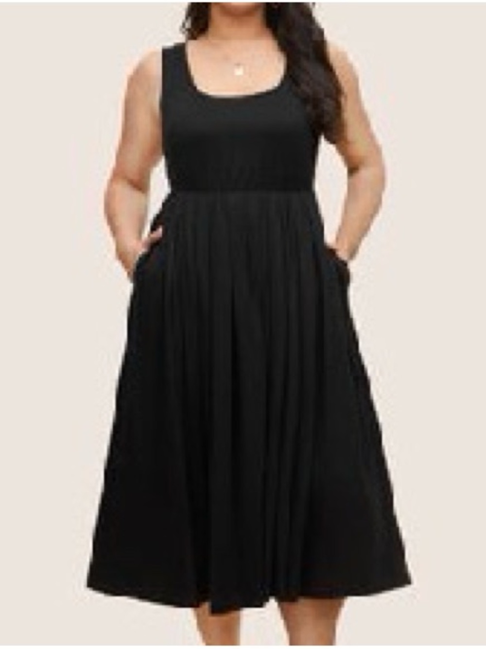 Bloomchic Black Sleeveless Maxi Dress size 22-24